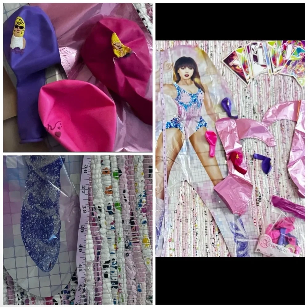 Taylor‎ swift themed full package birthday party supplies & goodies!
